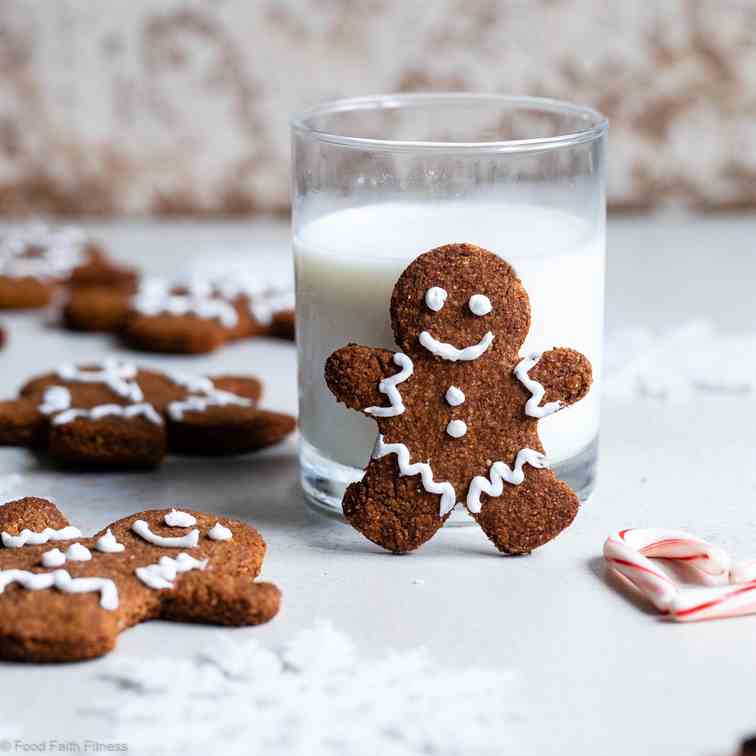 Paleo Gluten Free Gingerbread Men