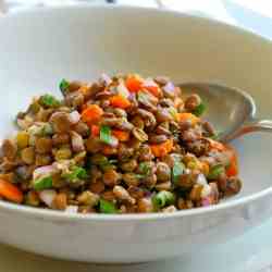 Cold Lentil Salad