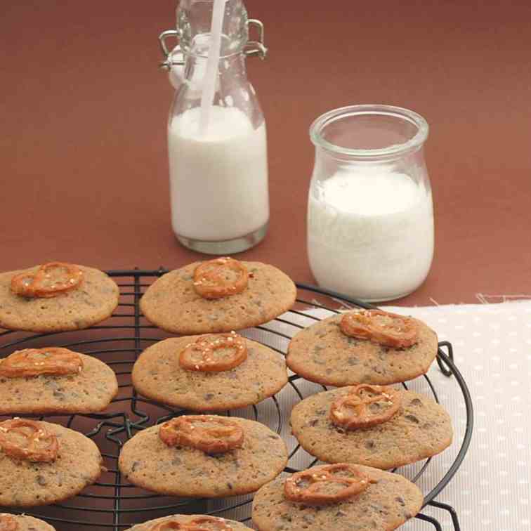 Chocolate Cookies, Speculoos and Preztel