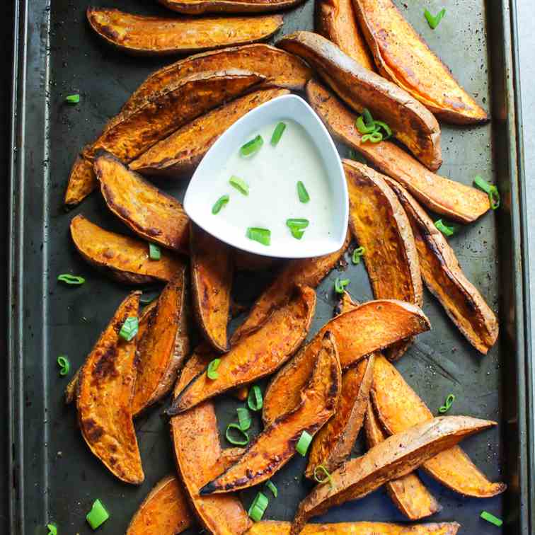 Cajun Sweet Potato Wedges