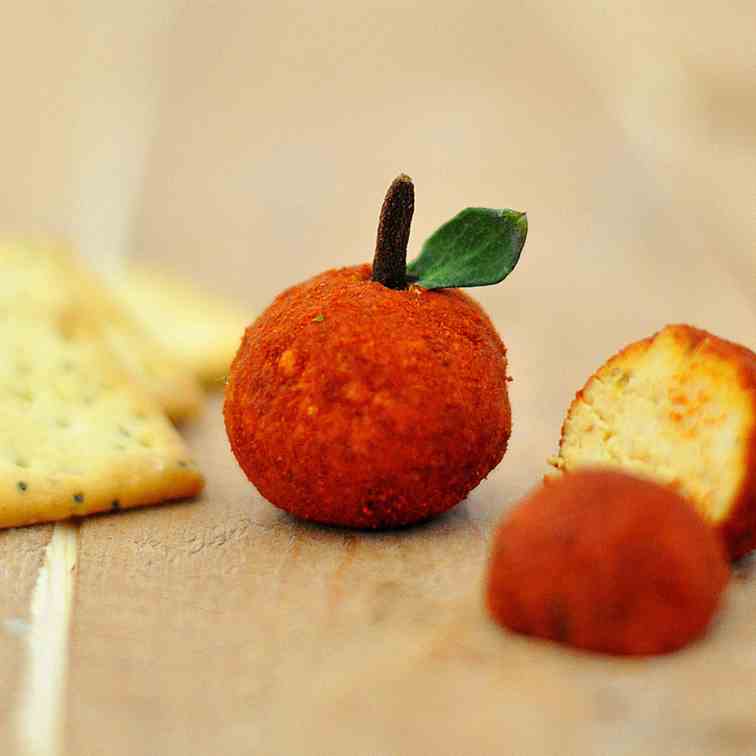 Mini cheese balls.