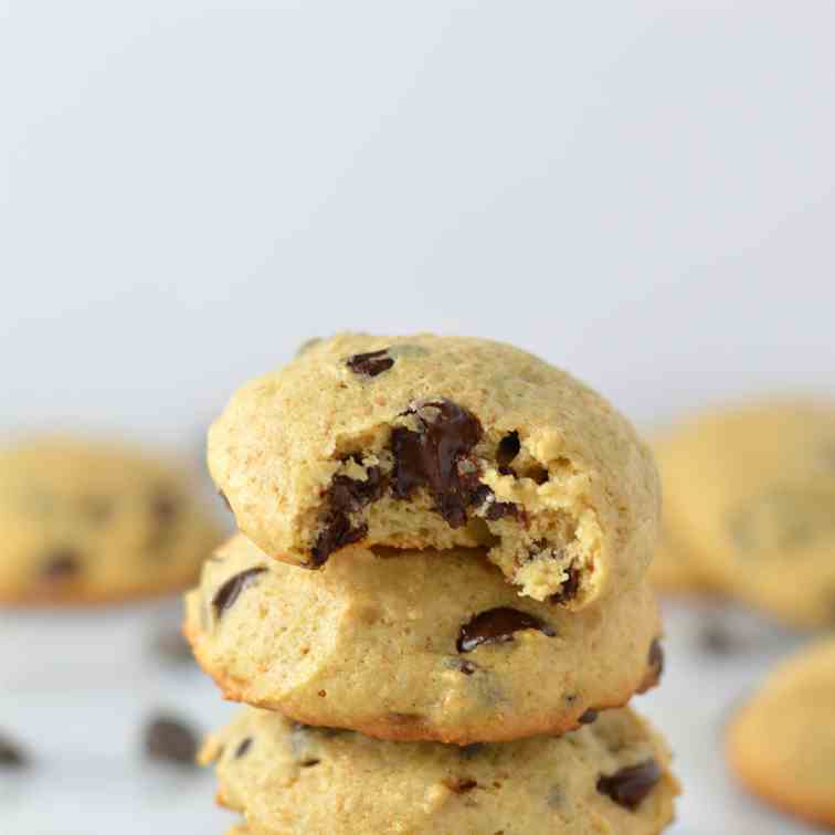 Sour Cream Chocolate Chip Cookies