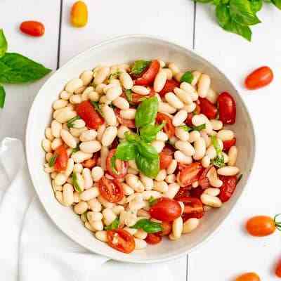 Vegan Cannellini Bean Salad