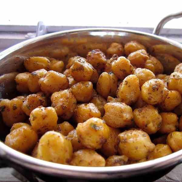 Oven Roasted Chickpeas