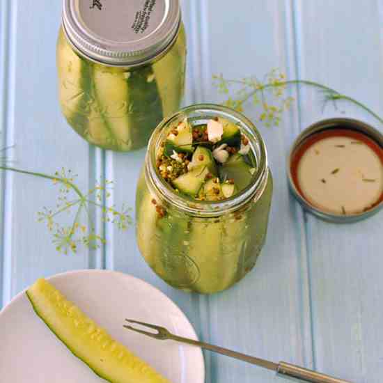 Refrigerator Dill Pickles