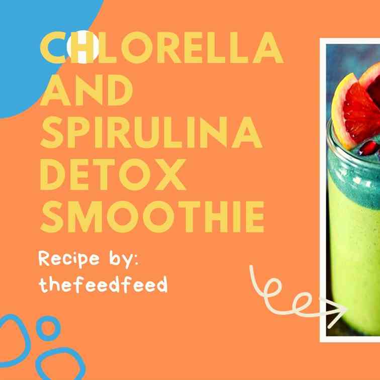 Chlorella And Spirulina Detox Smoothie