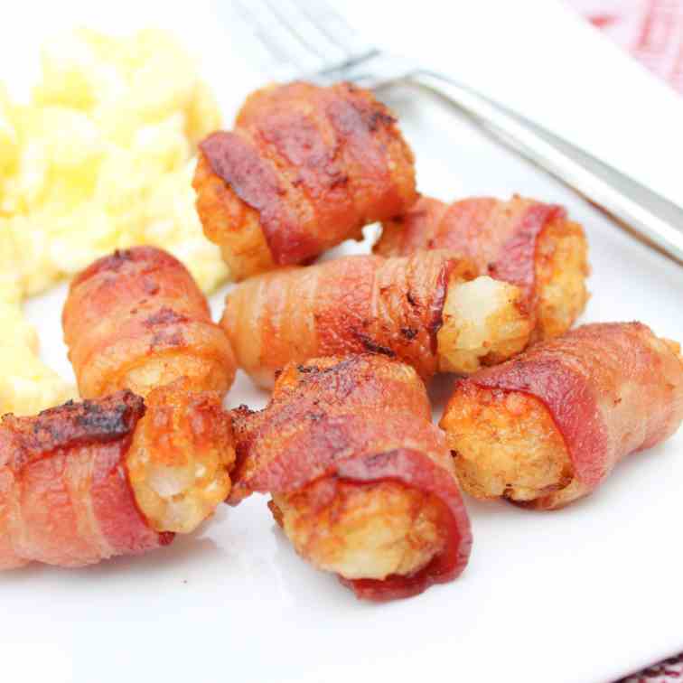 Bacon Wrapped Tater Tots