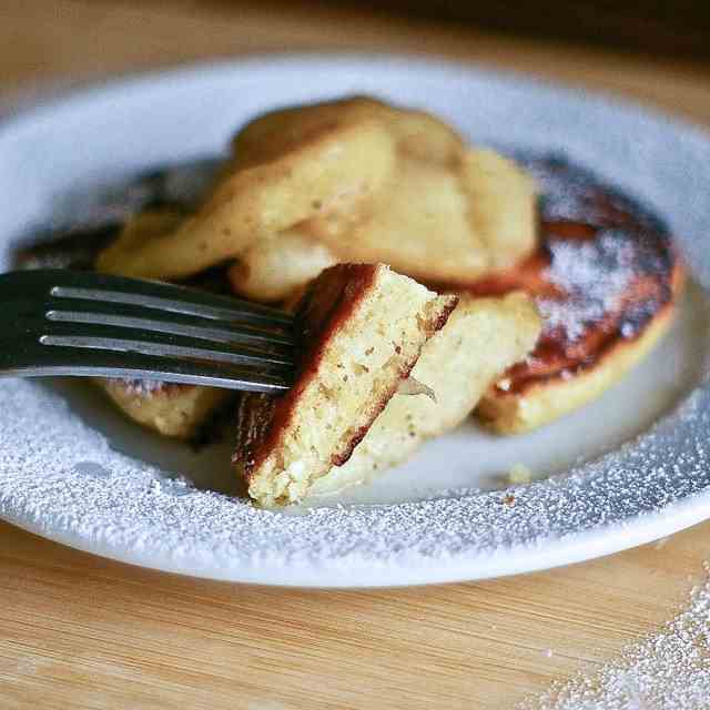 Brown Butter Ricotta Pancakes 