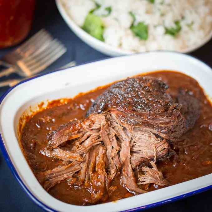 Caramelized Pulled Beef Brisket