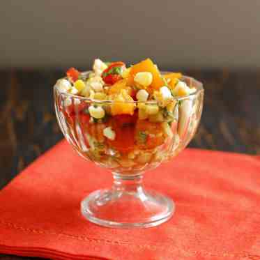 Tomato and Corn Summer Salad