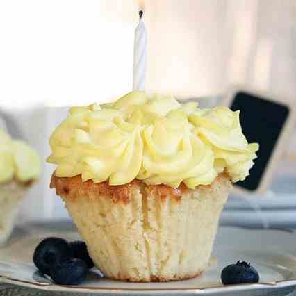 Limoncello cupcake