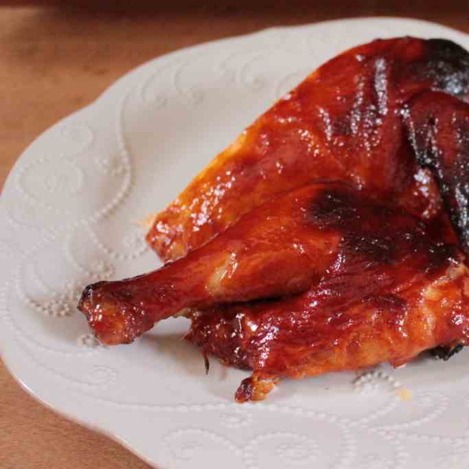 Chipotle Brown Sugar Smoked Chicken