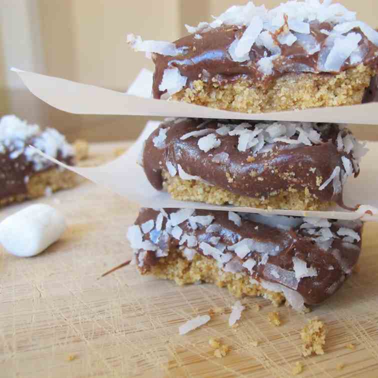 Coconut Fudge Bars