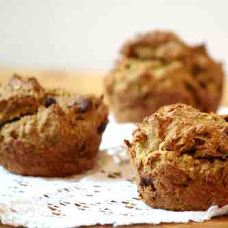 Gluten free pumpkin muffins