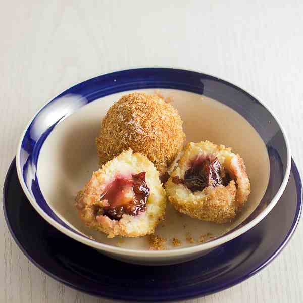 Knedle- Balkan Plum Dumplings