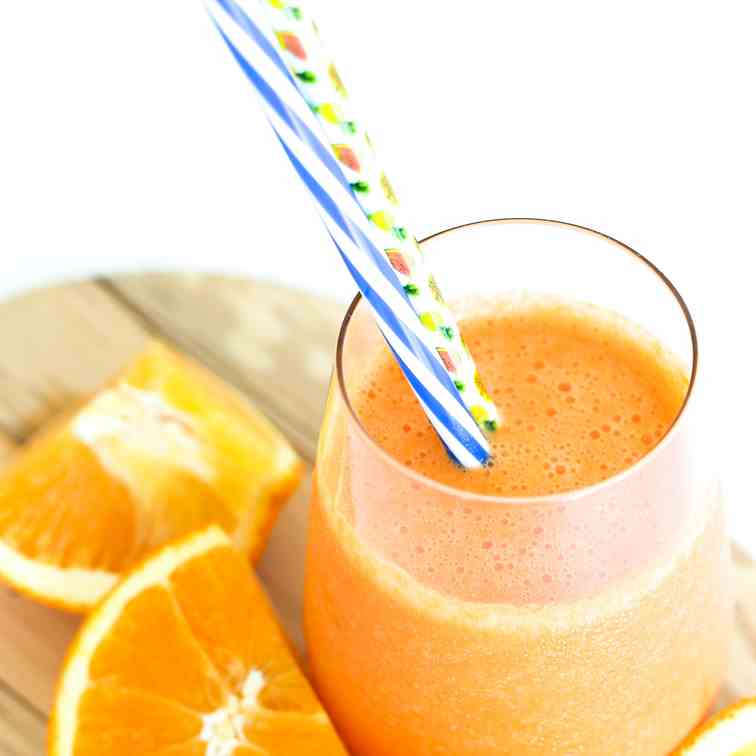 Tropical Orange Carrot Smoothie