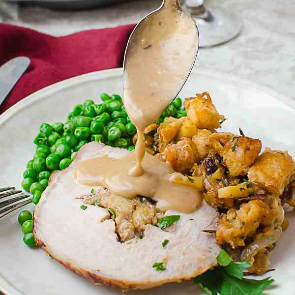 Cherry Apple Stuffed Pork Loin