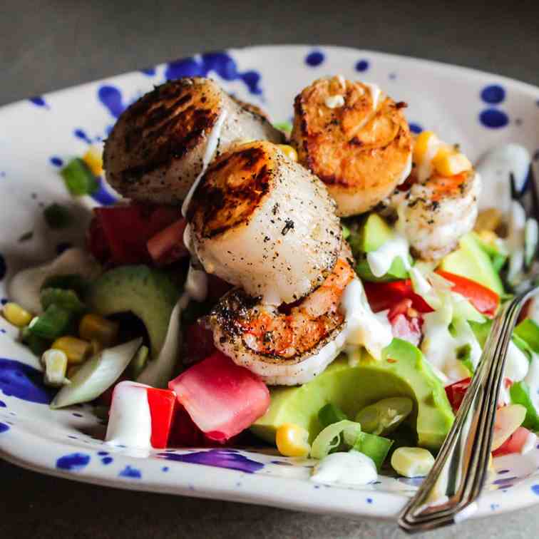 Cajun Seafood Salad