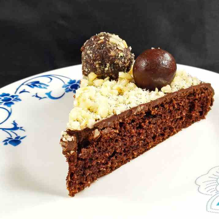 Ferrero Rocher Inspired Cake