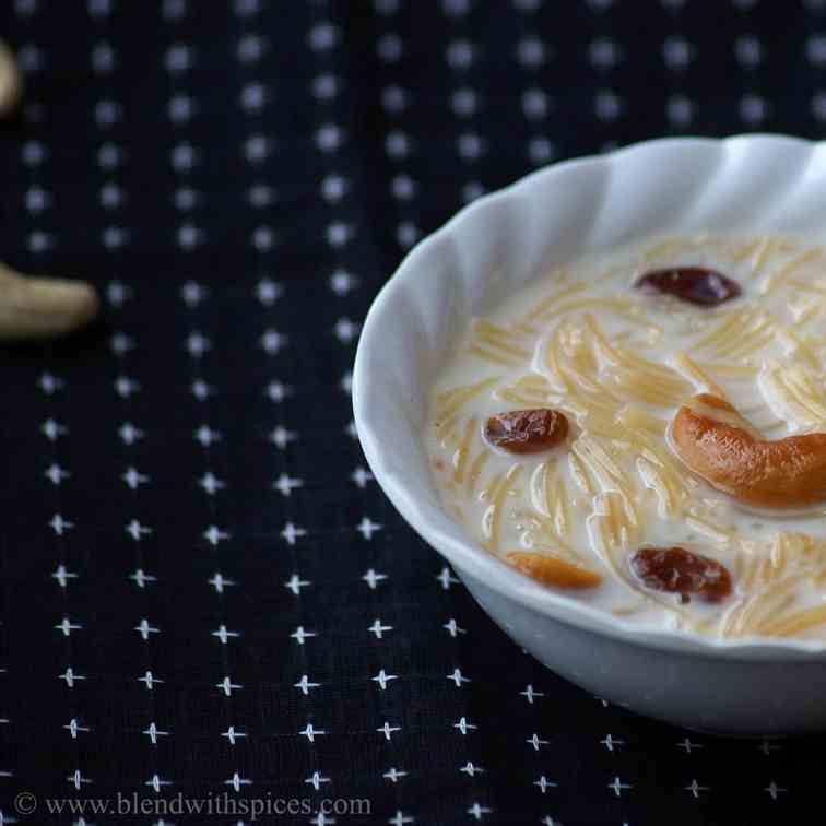 Vermicelli Kheer/Vermicelli Pudding