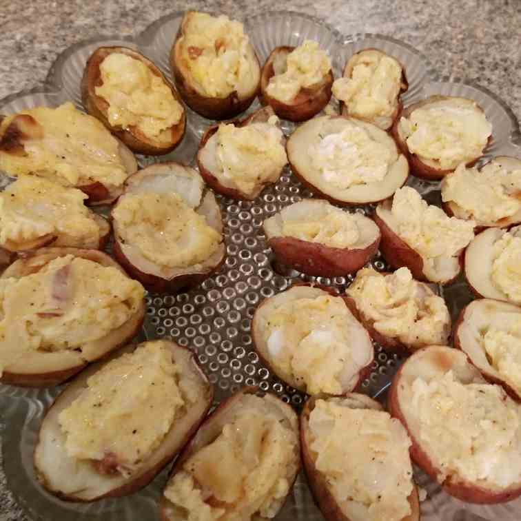 Vegan Deviled Potatoes