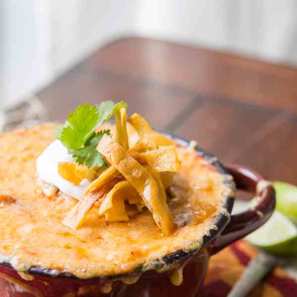 honey lime chicken enchiladas soup