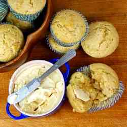 Maple Muffins with Maple Butter
