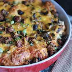 Breakfast Biscuit Casserole