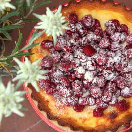 Lemon-Raspberry Cake