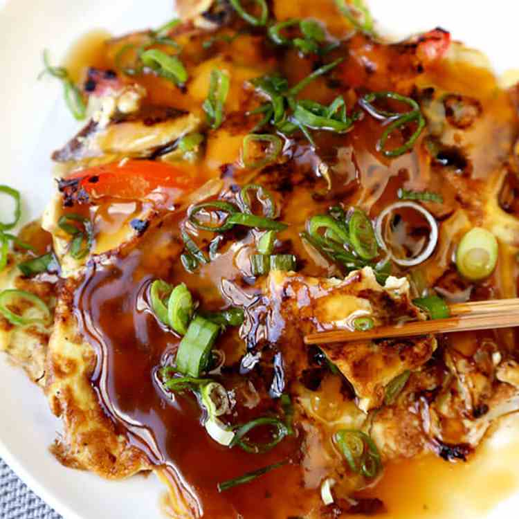 Chicken Egg Foo Young