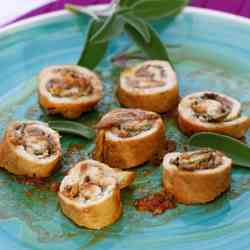 Chicken Rolls with Gorgonzola