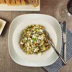 Warm Roast Cauliflower and Salad