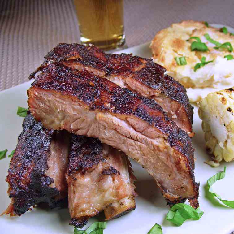 Baby Back Ribs with Balsamic Sauce