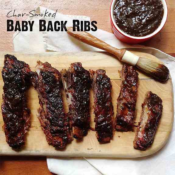 Char-Smoked Baby Back Ribs
