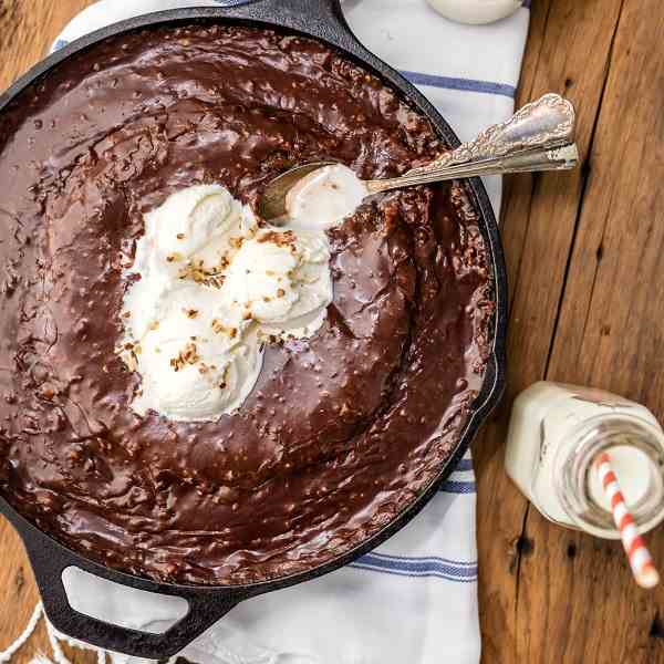 Texas Sheet Cake Skillet