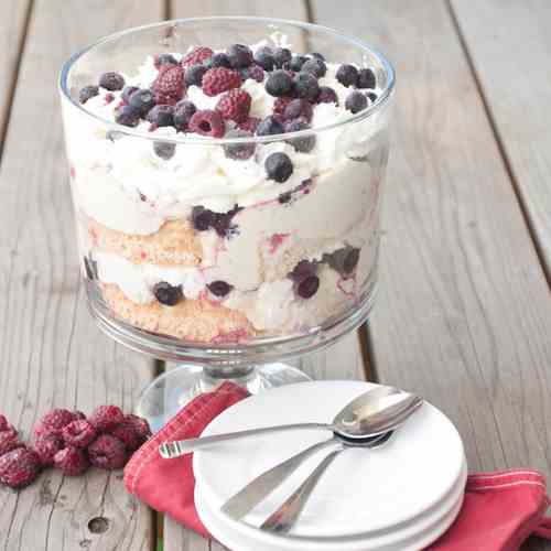 Delightful Berry Trifle
