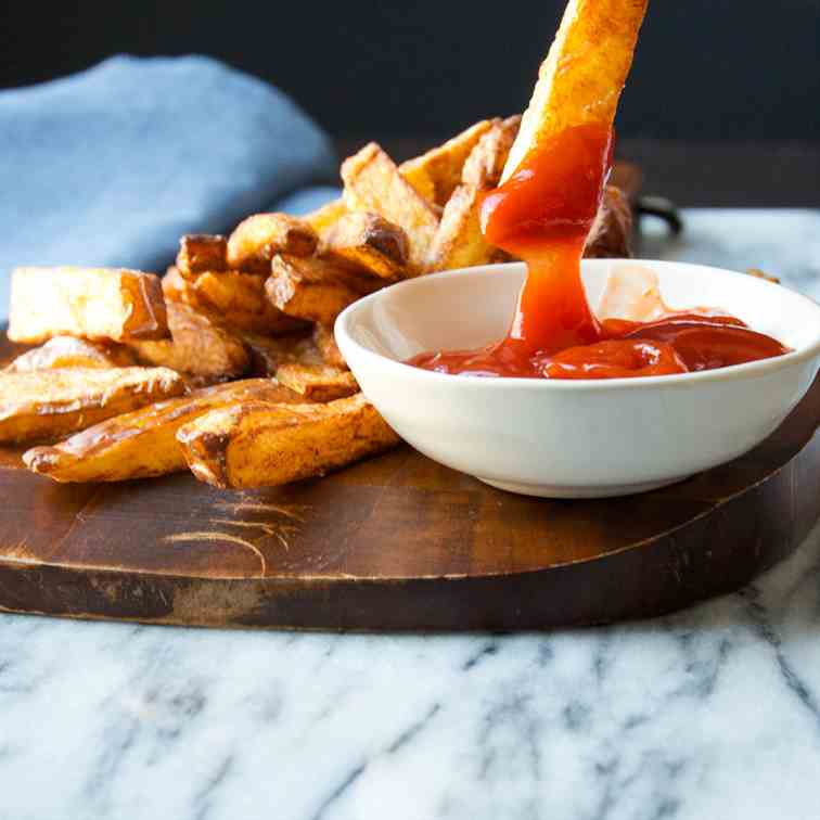 homemade french fries