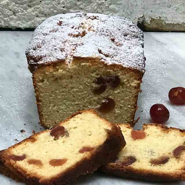 Cherry and Almond Cake