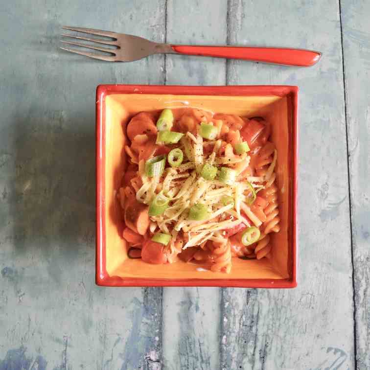 One Pot Sausage - Pepper Pasta