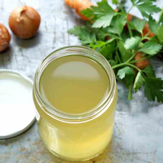 Homemade Vegetable Broth