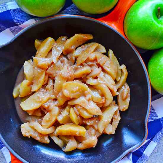 Skillet Cinnamon Apples