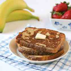 Banana Oatnut French Toast