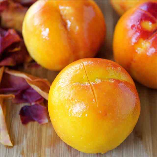 How to: Peel a Peach