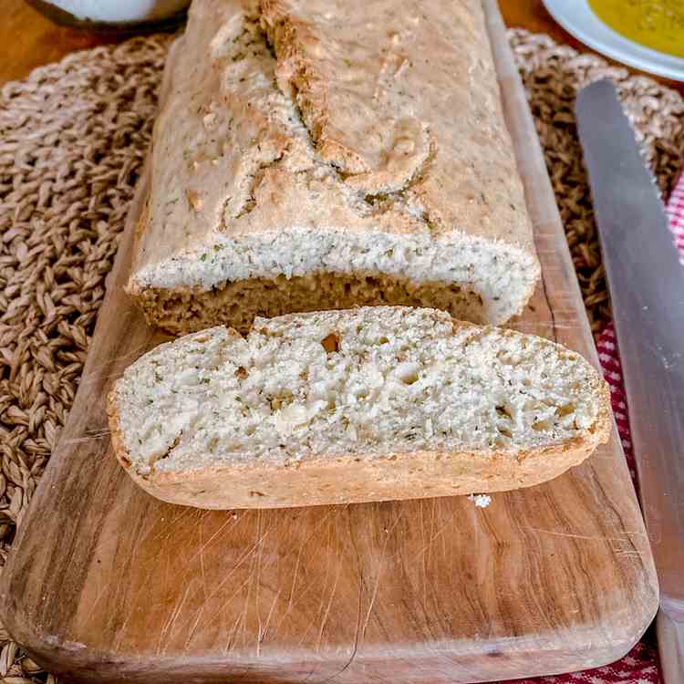 No-Knead No-Yeast Homemade Bread