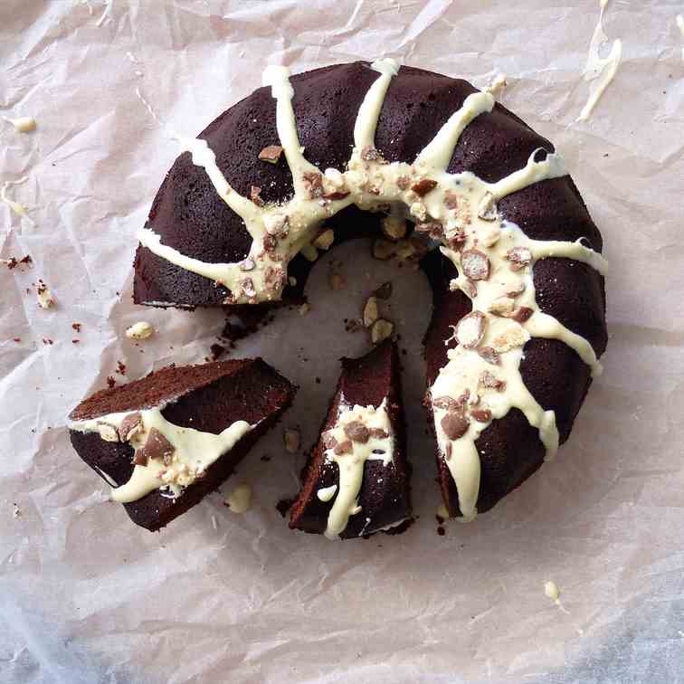 Chocolate Sockerkaka (sugar cake)