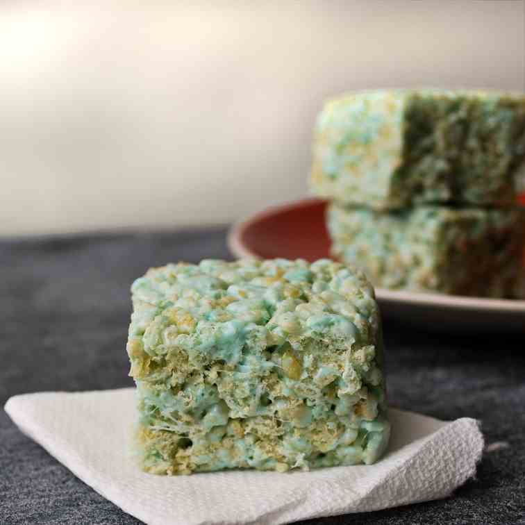 Frosting Rice Krispy Treats