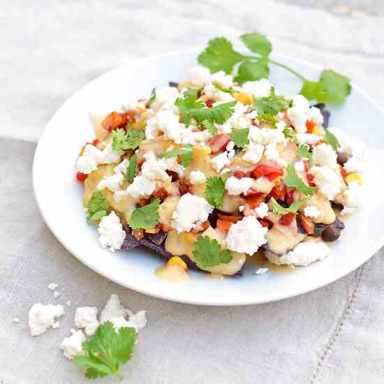 Loaded Sweet Potato Nachos