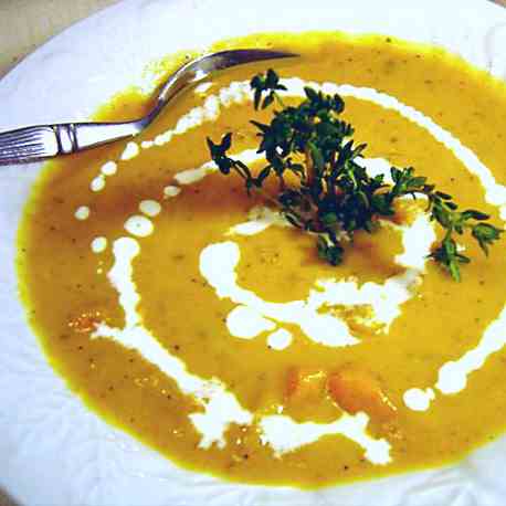 West Indian Pumpkin and Yam Soup