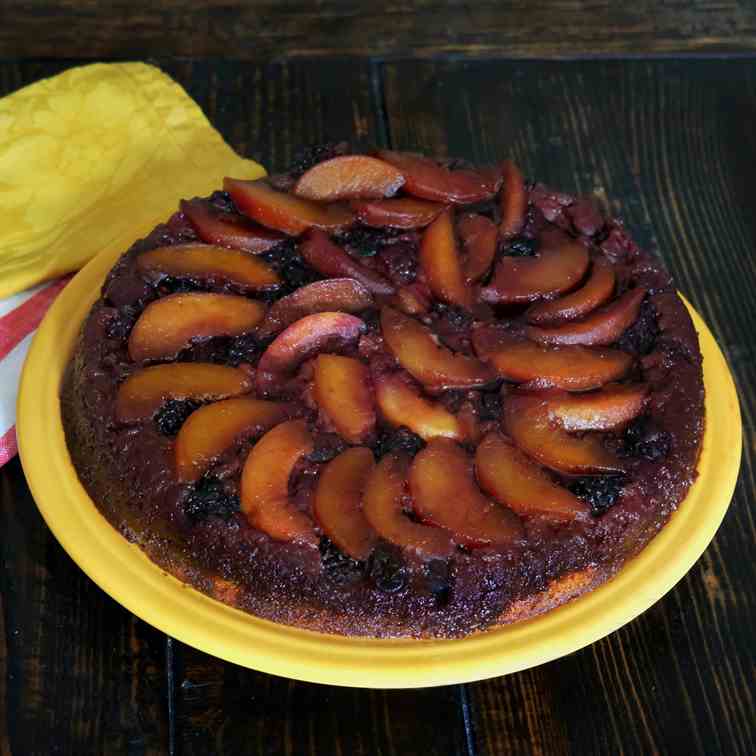 Turmeric and Cardamom Upside Down Cake