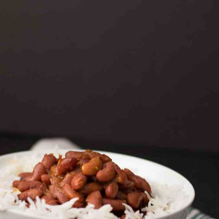 Punjabi Rajma Masala (Kidney Beans Curry)